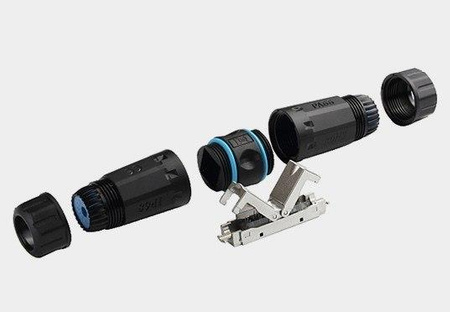 Moduł do łączenia kabli kat.6 STP IP68 beznarzędziowy