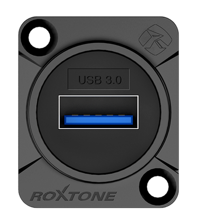 GNIAZDO USB 3.0 MONTAŻOWE ROXTONE RAU3D-B