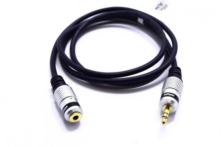 KABEL PRZEDŁUŻACZ MINI JACK 3,5MM AUX 1,5M VITALCO JKD40