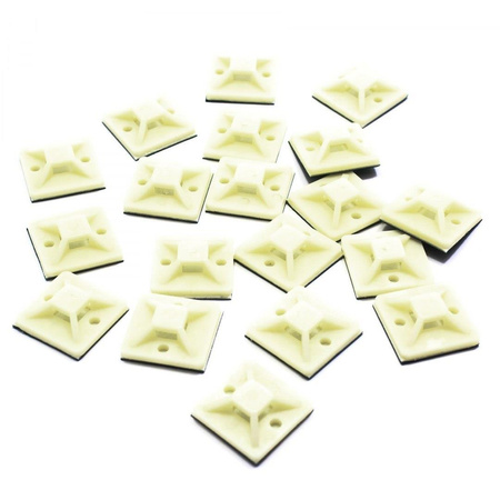 MOCOWANIE UCHWYT OPASKI ZACISKOWEJ TRYTKI 20MM 100SZTUK