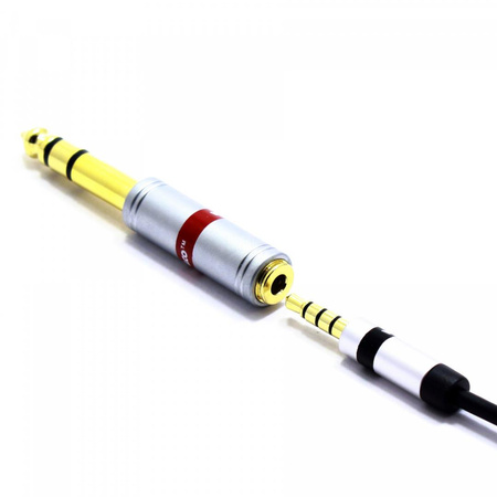 ADAPTER JACK 3.5 4 POLOWY - JACK 6.3 STEREO JP114 VITALCO