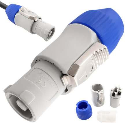 WTYK ZŁĄCZE ZASILANIA POWERCON POWER-OUT 20A RED'S MUSIC