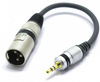 ADAPTER XLR MĘSKI MINI JACK 3.5 STEREO VITALCO PRZEJŚCIÓWKA XLR AUX 3,5