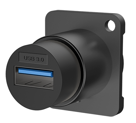 GNIAZDO USB 3.0 MONTAŻOWE ROXTONE RAU3D-B