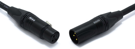 KABEL MIKROFONOWY M5 XLR 3 PIN KLOTZ NEUTRIK 5M CANON MĘSKI ŻEŃSKI