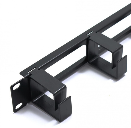 ORGANIZER KABLI KROSOWYCH 5 UCHWYTÓW DO SZAF RACK 5S26 19"