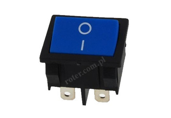 PRZEŁĄCZNIK KOŁYSKOWY ON-ON NIEBIESKI