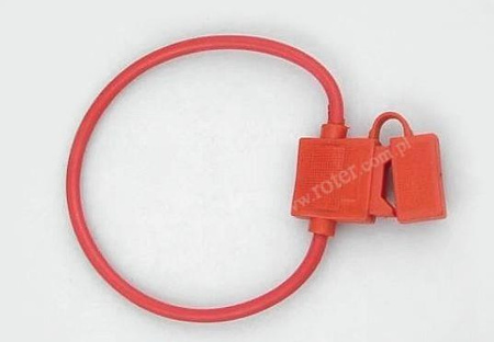 Oprawa bezpiecznika nożowego z przewodem