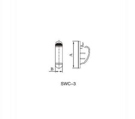 SAMOPRZYLEPNY ORGANIZER UCHWYT KABLI KLIPS 10X