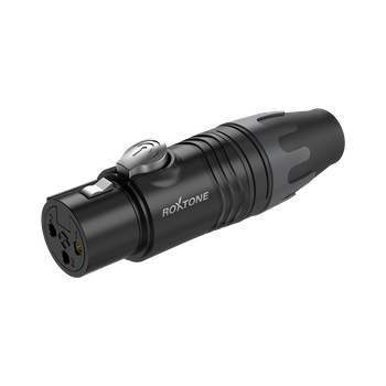 WTYK XLR ŻEŃSKI 3 PIN ROXTONE XF3BG  MIKROFONOWY