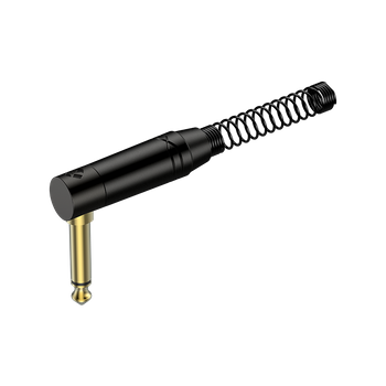 WTYK DUŻY JACK 6.3 MONO TS KĄTOWY ROXTONE RJ2RPP-BG NA KABEL PRZEWÓD