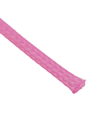 OPLOT KABLOWY POLIESTROWY ORGANIZER DO KABLI RÓŻOWY 3-7mm PESZEL 1MB