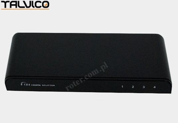 Spliter (rozgałęziacz) HDMI 1x4 lkv314pro 4kx2kTalvico