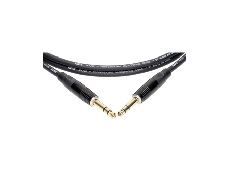 KABEL JACK - JACK 6.3 TRS KLOTZ B-3 1m STEREO B3PP1K0100 DUŻY JACK 6,3MM