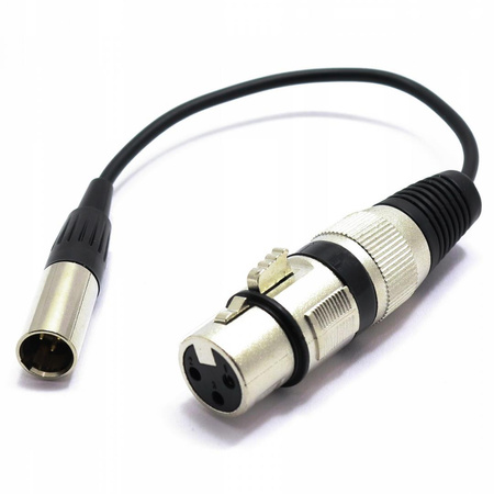 ADAPTER WTYK XLR MINI NA GNIAZDO XLR VITALCO