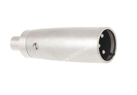 ADAPTER WTYK XLR 3P GNIAZDO RCA
