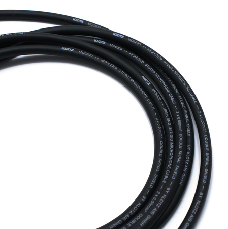 KABEL MIKROFONOWY M5 XLR 3 PIN KLOTZ NEUTRIK 1.5M CANON MĘSKI ŻEŃSKI