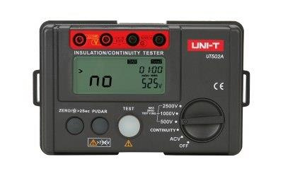 MIERNIK REZYSTANCJI IZOLACJI UNIT UT502A