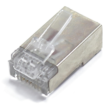 WTYK RJ45 FTP kat6 PASS THROUGH PRZELOTOWE 1 szt