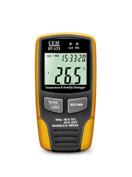 TERMOHIGROMETR Z REJESTRATOREM CEM DT-172