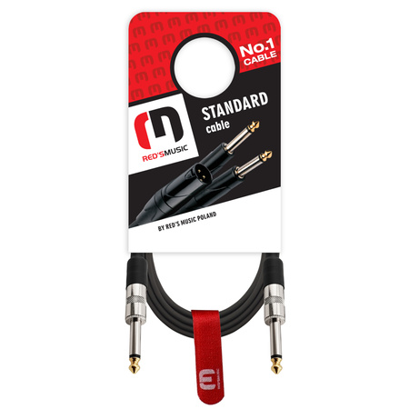 KABEL GŁOŚNIKOWY 2X1,5MM2 DUŻY JACK 6.3MM TS MONO SP1150 5M DO KOLUMN