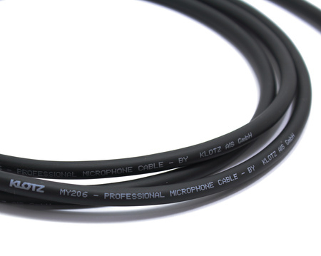 KABEL KLOTZ MY206 EKRANOWANY SYMETRYCZNY PRZEWÓD MIKROFONOWY 100m