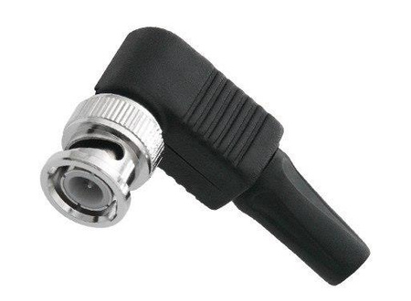 WTYK BNC KĄTOWY W OBUDOWIE