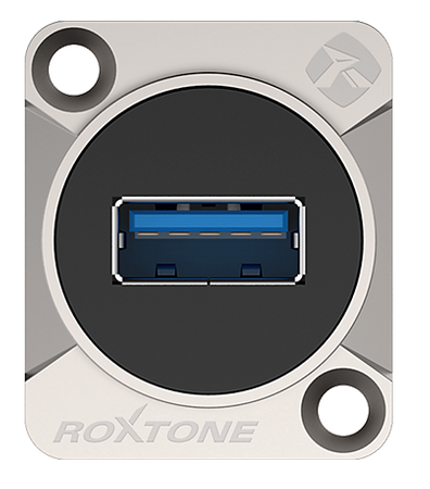 GNIAZDO USB 3.0 MONTAŻOWE ROXTONE RAU3D