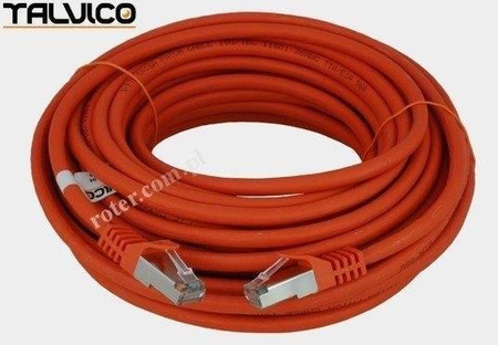 Patch cord SSTP kat.6a Cu LSZH 27AWG 15m 6P50 Talvico