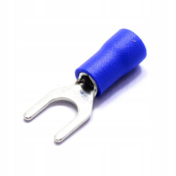 Konektor widełkowy izolowany widełki 4.3mm 100 szt