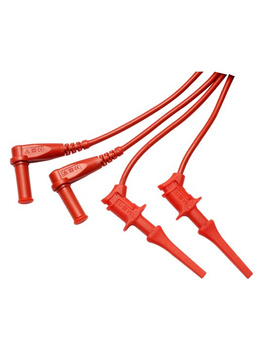 Kable pomiarowe do miernika CEM sd-9826 czerwone