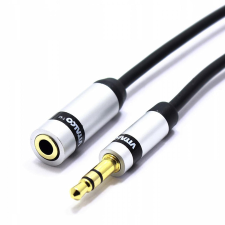 PRZEDŁUŻACZ AUX JACK 3,5 STEREO SLIM 5m JKP29 VITALCO