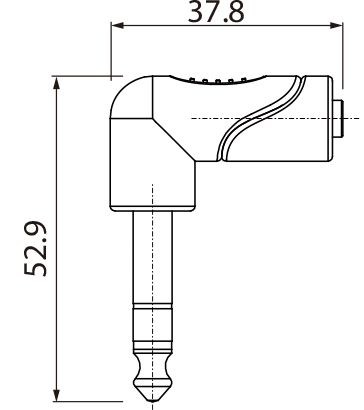 ADAPTER PRZEJŚCIÓWKA DUŻY JACK 6.3 MINI JACK 3.5 KĄTOWY WTYK 6,3 GNIAZDO 3,5 ROXTONE