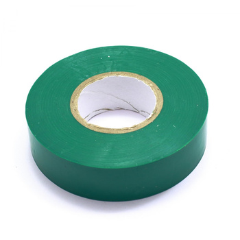 Taśma izolacyjna PVC szkota 18,3m zielona