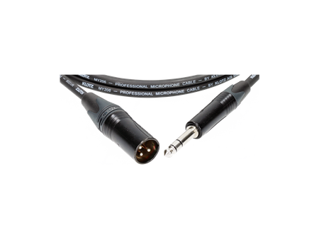 KABEL JACK 6.3 STEREO TRS - XLR 3 PIN MĘSKI 2m KLOTZ NEUTRIK