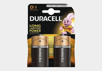Bateria LR20 Duracell (blister 2szt.)