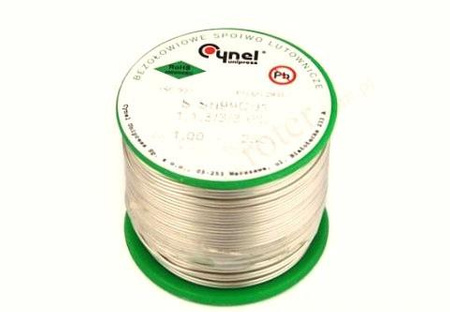 Cyna bezołowiowa Sn99Cu1 250g / 1,00mm