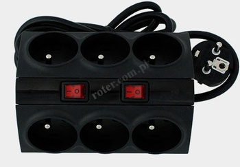 Listwa zasilająca ACAR smart 1,5m czarna