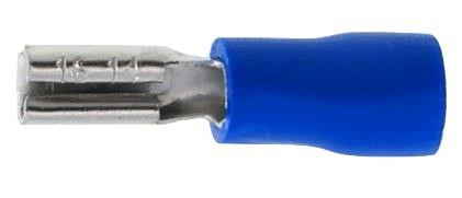 KONEKTOR IZOLOWANY ŻEŃSKI 2,8 NIEBIESKI 100SZT.