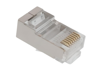 WTYK RJ45 8P8C EKRAN OKRĄGŁA LINKA RJ-45 1 SZTUKA