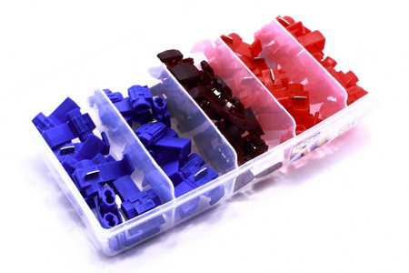 SZYBKOZŁĄCZE SAMOCHODOWE SZYBKOZŁĄCZKA ZESTAW 50 SZYBKOZŁĄCZA RÓŻNE RODZAJE