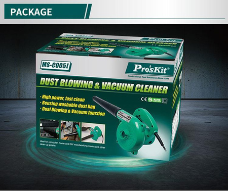 Odkurzacz z funkcją dmuchawy ms-c005i Proskit