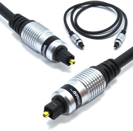 KABEL OPTYCZNY 15m AUDIO TOSLINK VITALCO T-T SPDIF DIGITAL