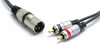 KABEL XLR MĘSKI 2x WTYK RCA VITALCO MKR04 3m