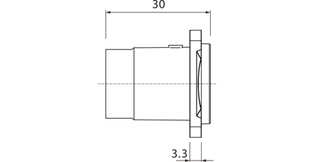 GNIAZDO RJ45 CAT6 ROXTONE RAE8FD-C6 PANELOWE