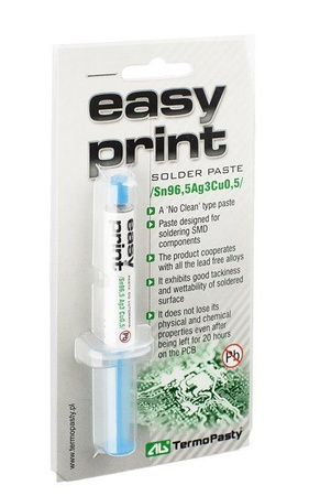 PASTA LUTOWNICZA EASY PRINT Sn96,5Ag3Cu0,5 SMD 8G