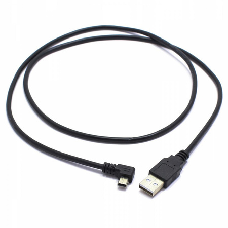 KABEL MINI USB KĄTOWY 1m VITALCO NAWIGACJA KAMERA DSF31