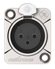 GNIAZDO XLR 3 PIN ŻEŃSKIE ROXTONE RX3FD-NT MONTAŻ