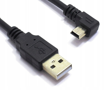 KABEL MINI USB KĄTOWY 1.8m VITALCO NAWIGACJA KAMERA DSF31