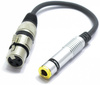 ADAPTER XLR ŻEŃSKI GNIAZDO JACK 6,3 STEREO VITALCO PRZEJŚCIÓWKA GNIAZDO JACK 6.3 GNIAZDO XLR